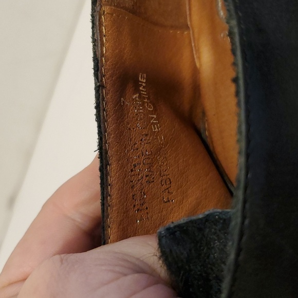 Jeffrey Campbell Encountr Black Calf Hair Leather Loafers Size 7 NWOT'S - Picture 7 of 9